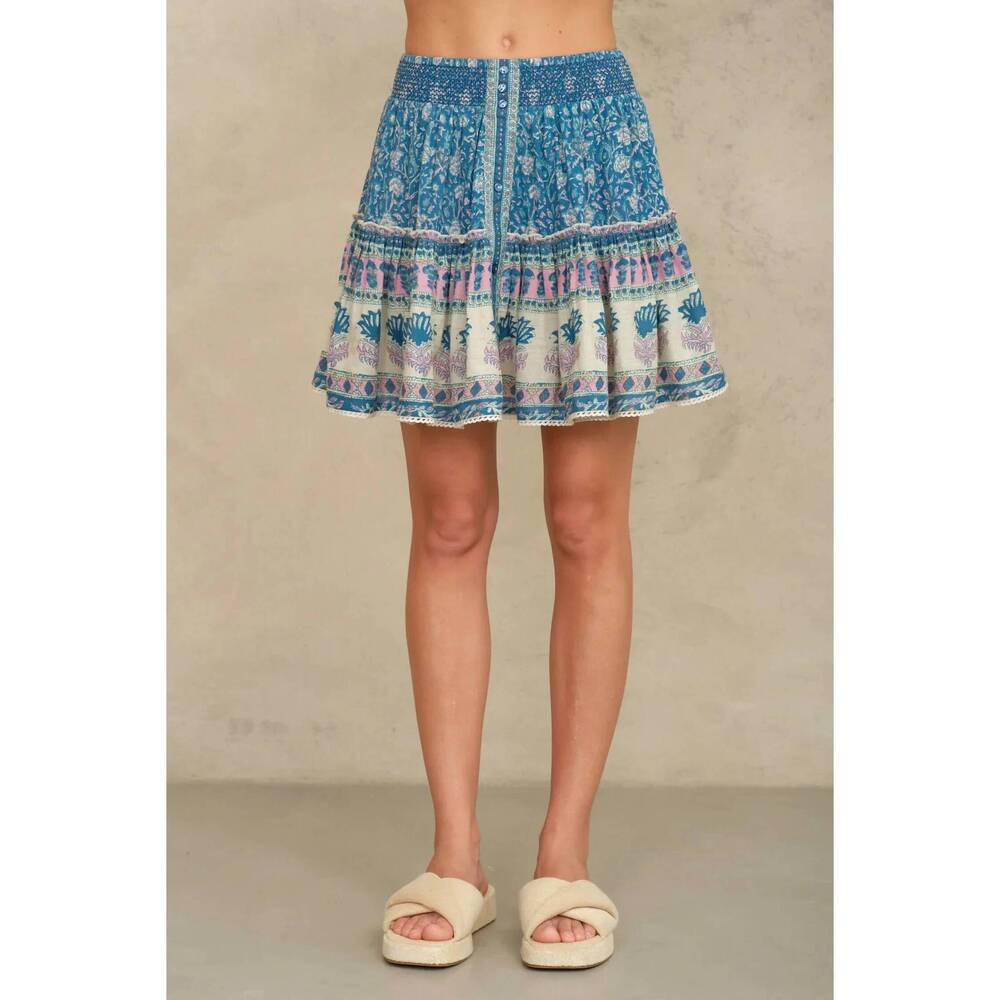 NEW M.A.B.E. myla skirt in blue